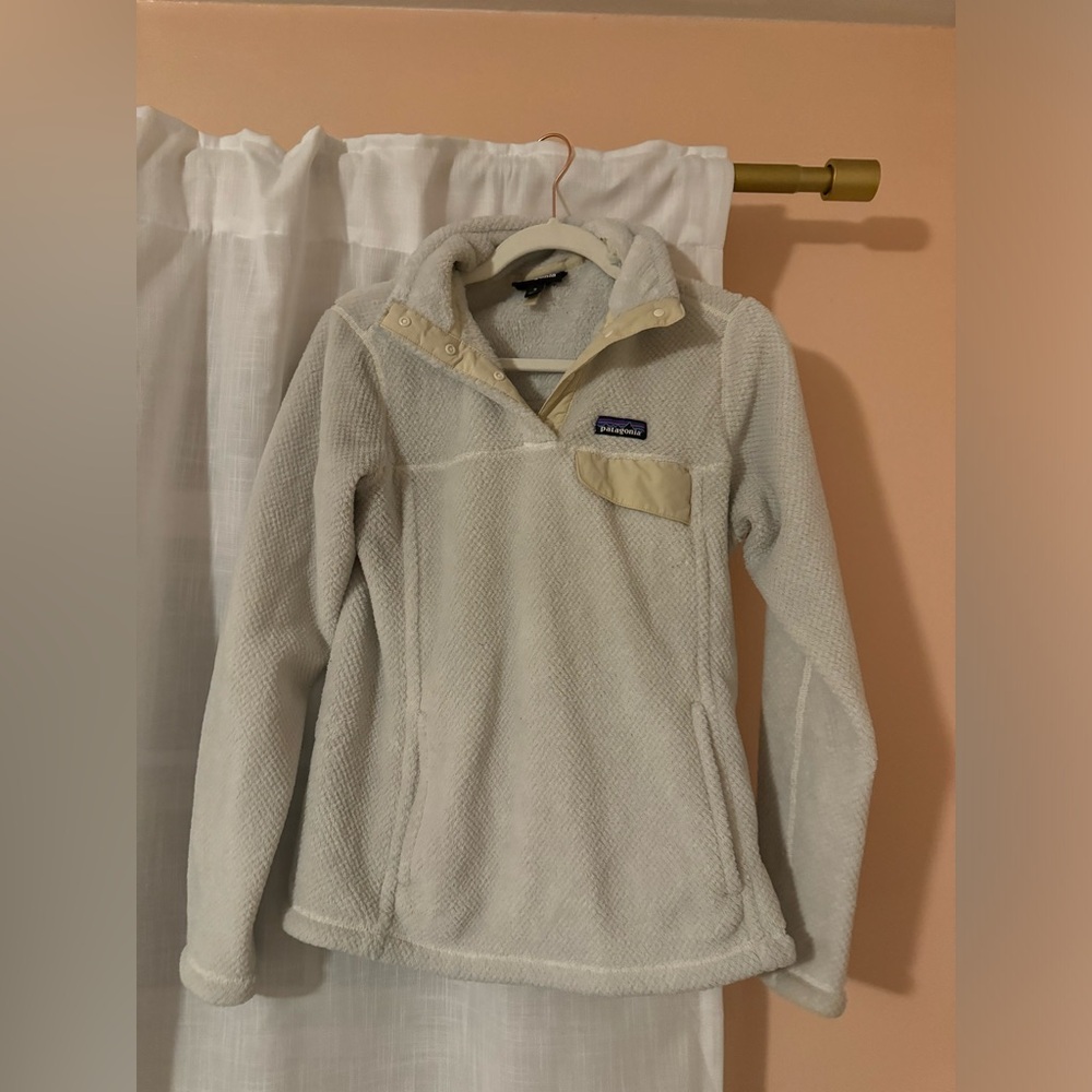 White Patagonia jacket